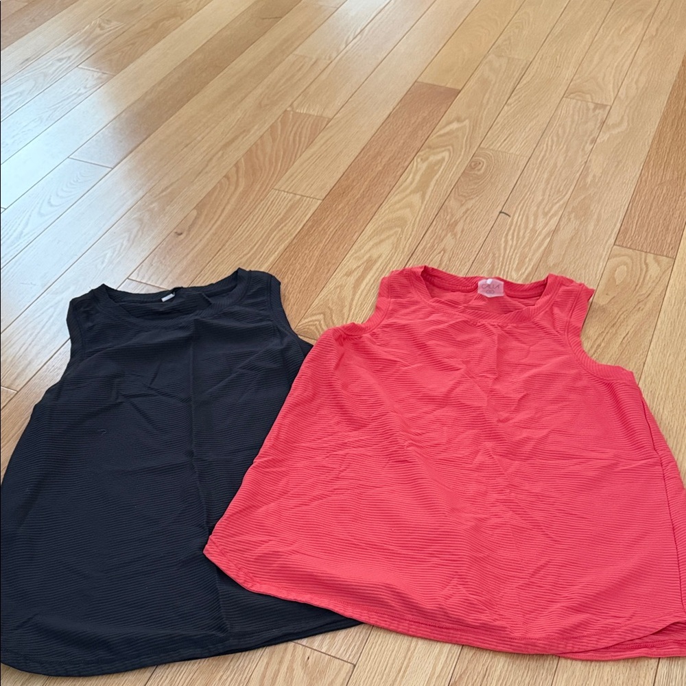 Vibrant Coral Sleeveless Top
